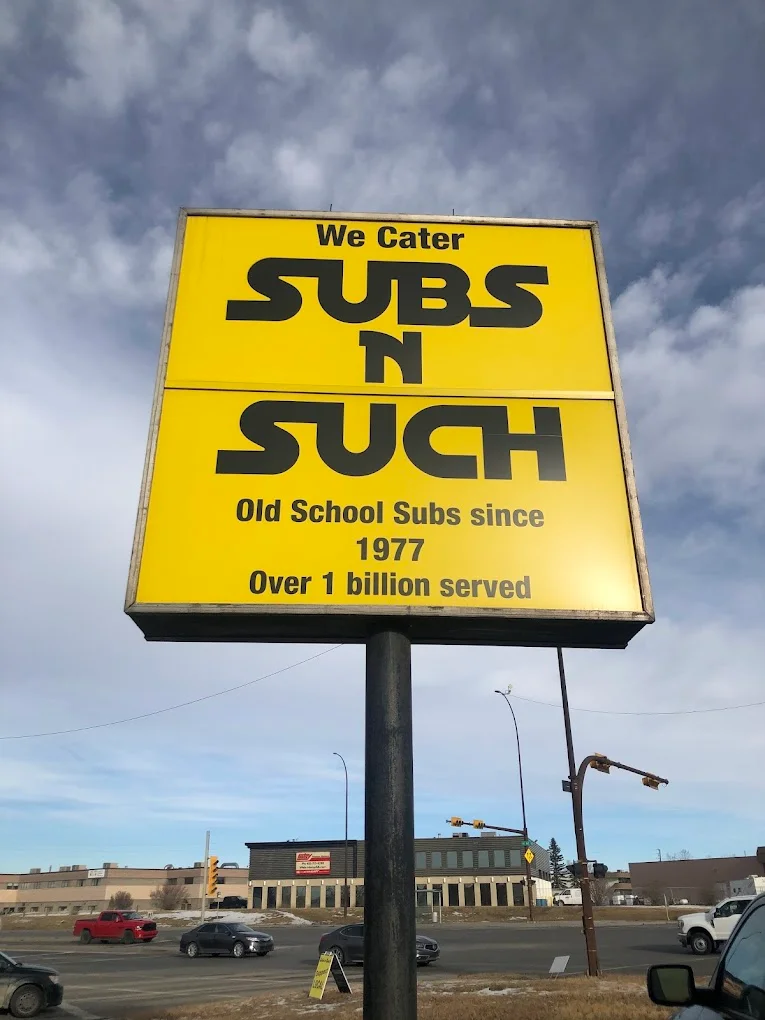 Meatball sub at Subs N Such Calgary - homemade-style meatballs, fresh bread